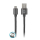 FOREVER Kabel USB - USB-C 1M skóra czarny - 1443324 - zdjęcie